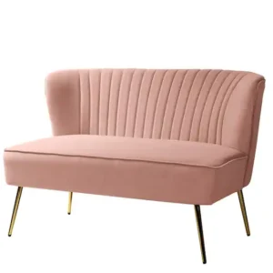 Valentina Loveseat - Blush