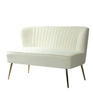 Valentina Loveseat - Ivory